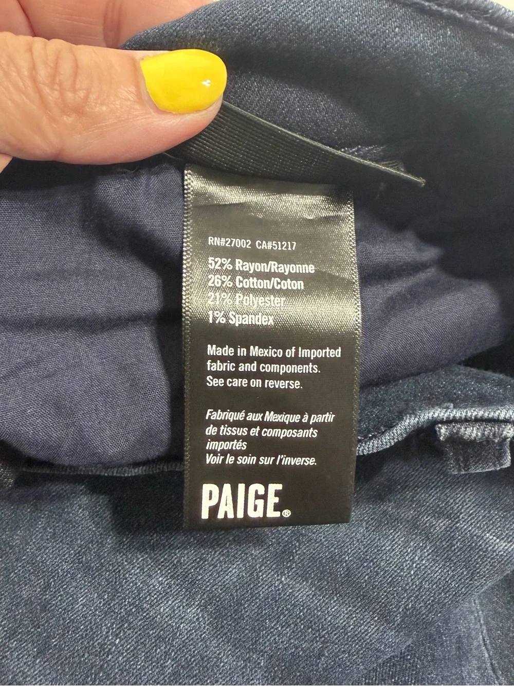 PAIGE Lennox Elton Dark Wash Slim Straight Jeans Mens Size 31